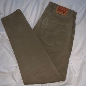512 Tan Levi’s pants